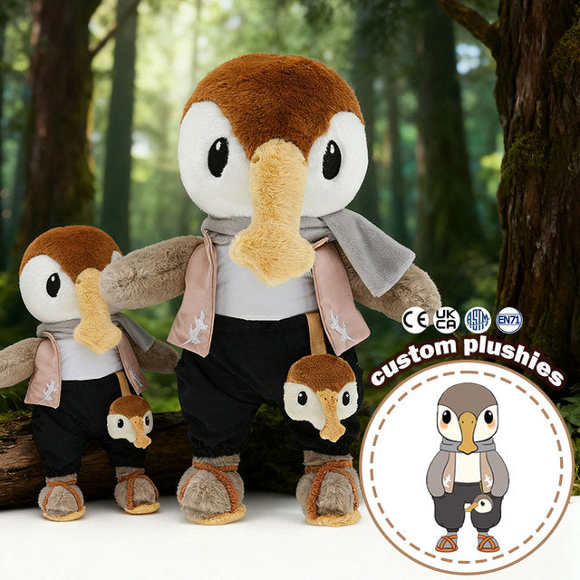 Authentic Zen Shoebill Stork - Lifelike Weird Bird