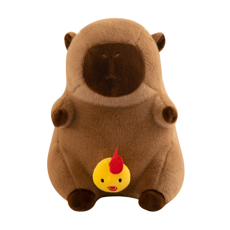 Zen Capybara with Turtle Backpack - The Chill Master