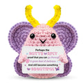 Metamorphosis - Handmade Crochet Positive Butterfly