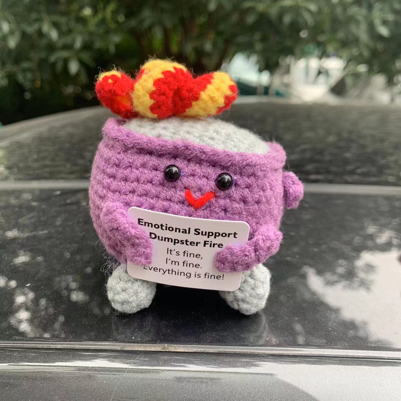 Mini Emotional Support Taco - Pocket-Sized Comfort